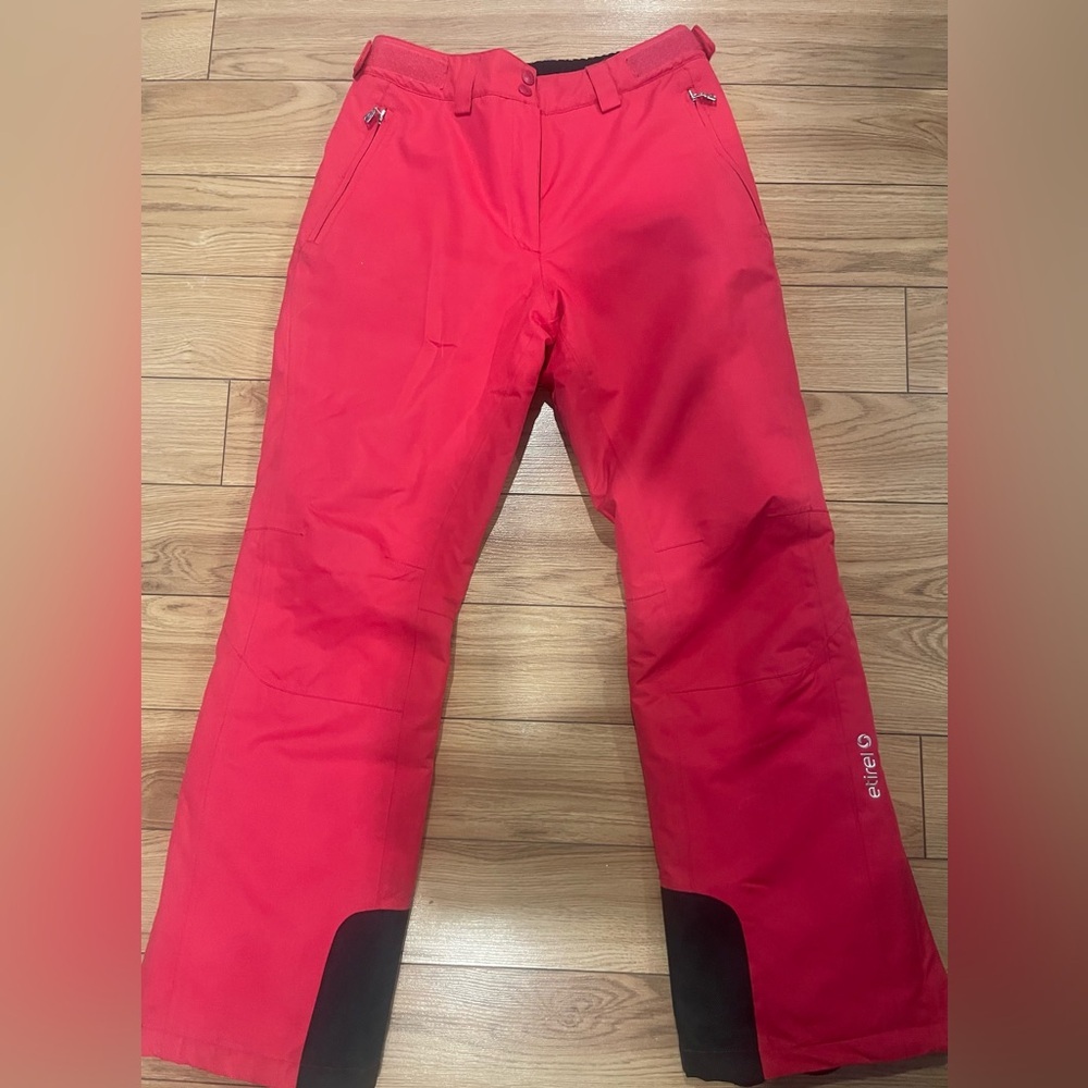 Étirel Aquamax ski pants pink small adjustable waist